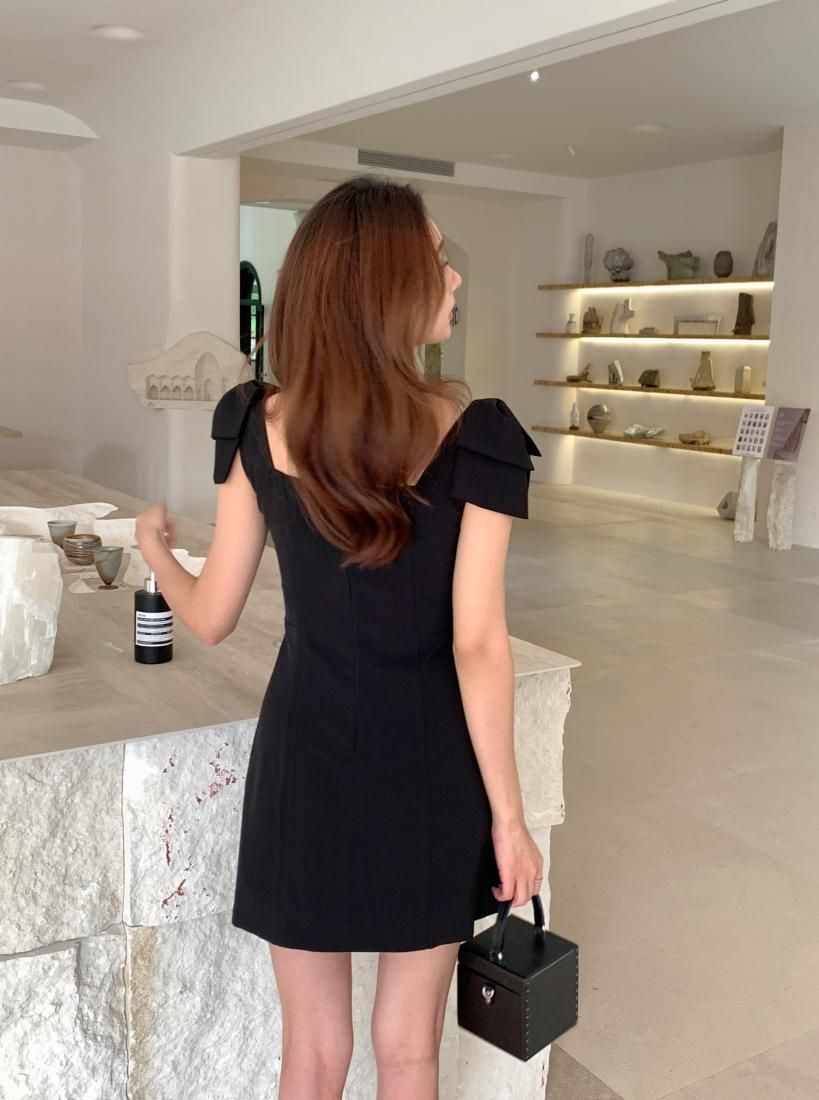 NINA RIBBON MINI DRESS - BIRTHDAY BASH