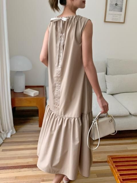 NS GATHER TIERED DRESS