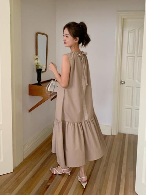 NS GATHER TIERED DRESS