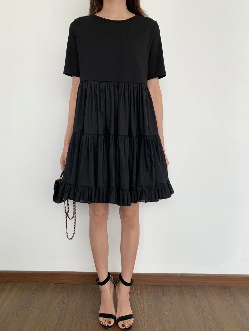 FRILL T MINI DRESS - BIRTHDAY BASH