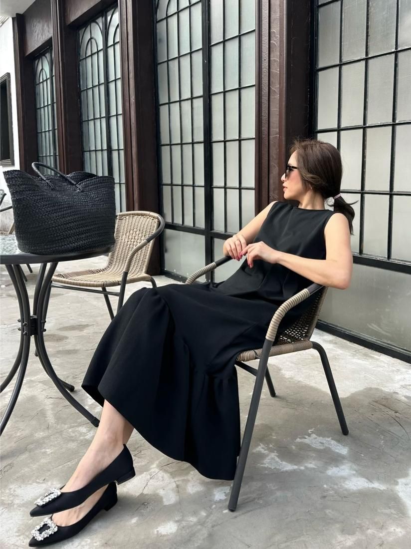 NTNT PEPLUM KNIT DRESS - BIRTHDAY BASH