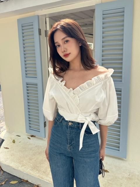 CACHE COEUR FRILL TOPS