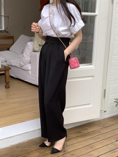 TEANA GATHER SLEEVE TOPS