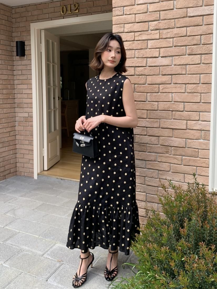 Mabli Sand Briallen Dress 6Y リネン ドレス BRIELLE Wedding Dress - Madi Lane Bridal