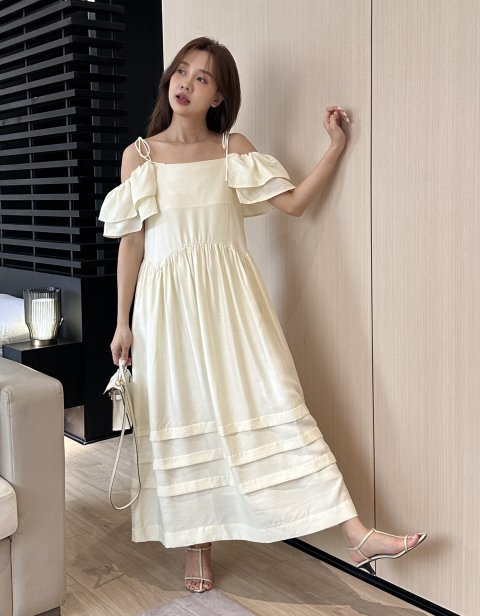 2WAY FRILL DRESS