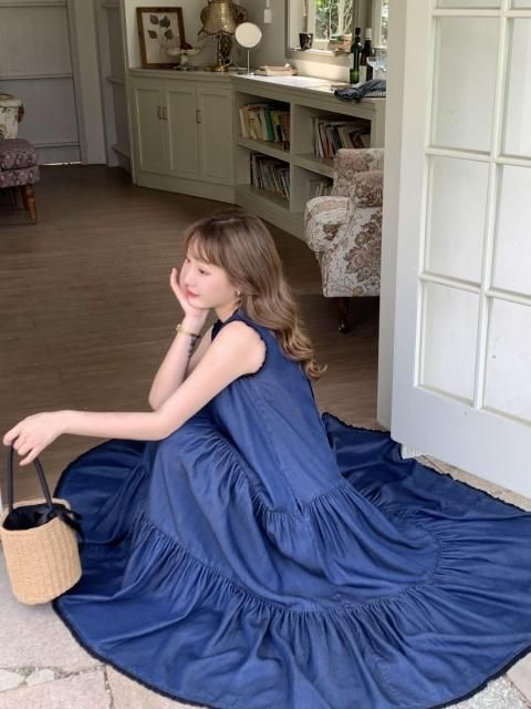 Amya FRILL TIERED DRES/birthday bash