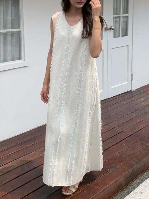 LYDIA TWEED DRESS GOLD BUTTON