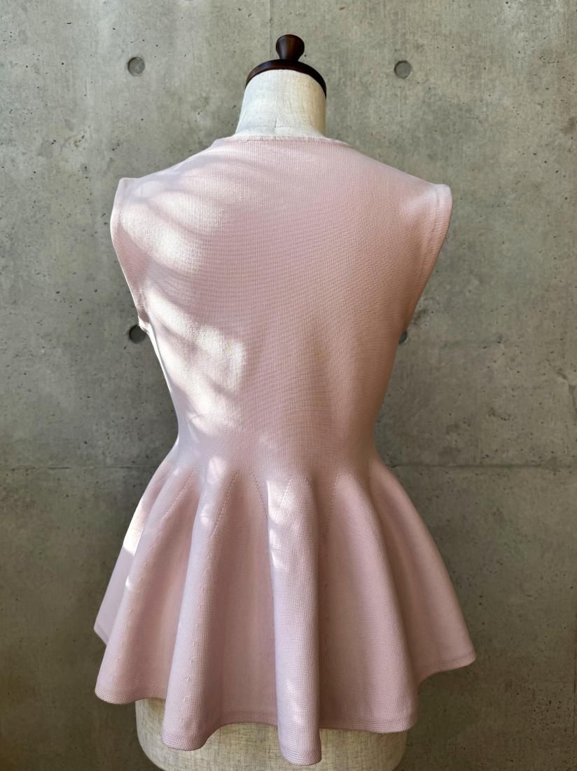 ribbon tweed peplum tops | BrillantSelect Store