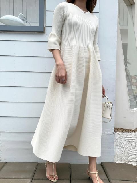 Reims  A LINE KNIT DRESS