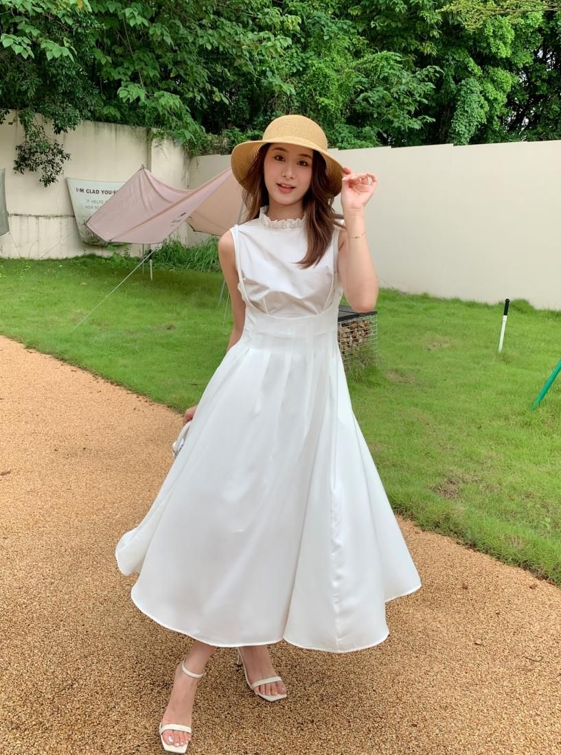 新品未着用 Birthday bash【EMILIA DRESS】 EMILIA TUCK JUMPER SKIRT - BIRTHDAY BASH