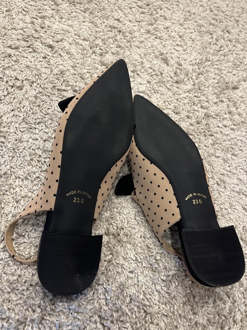 BACK STRAP DOT PUMPS - BIRTHDAY BASH