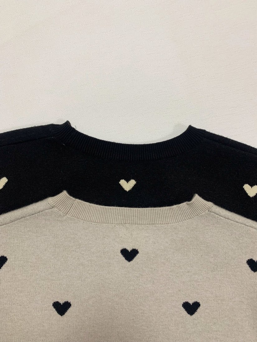 【24SS受注】HEART DOT KNIT TOPS - BIRTHDAY BASH