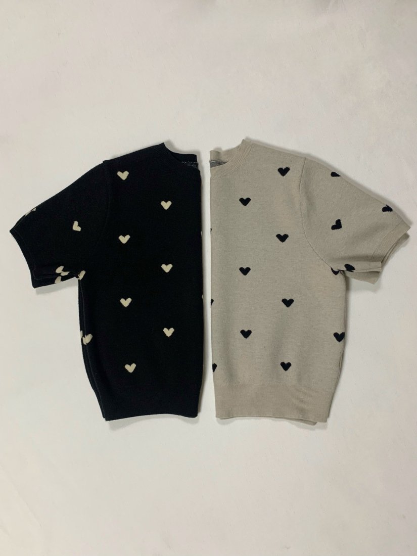 HEART DOT KNIT TOPS - BIRTHDAY BASH