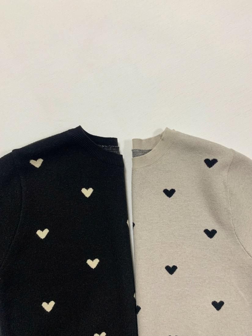 HEART DOT KNIT TOPS - BIRTHDAY BASH