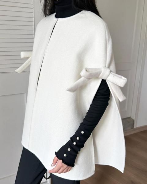 【50% OFF】BB RIBBON MANTLE<img class='new_mark_img2' src='https://img.shop-pro.jp/img/new/icons41.gif' style='border:none;display:inline;margin:0px;padding:0px;width:auto;' />