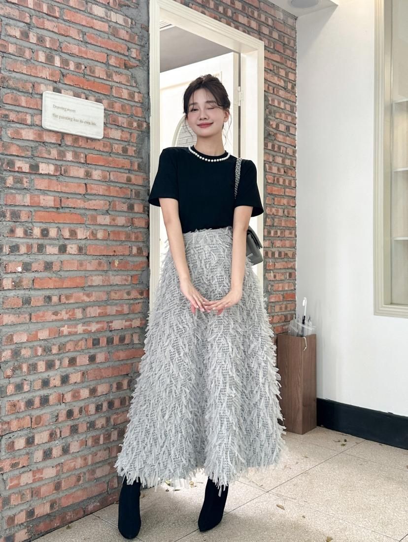 TRIPLE FRILL PEARL TOPS - BIRTHDAY BASH