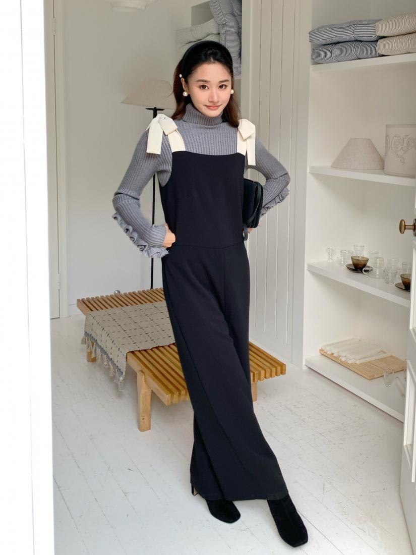 喜ばれる誕生日プレゼント SALOPETTE RIBBON SHOULDER - BASH BIRTHDAY トップス
