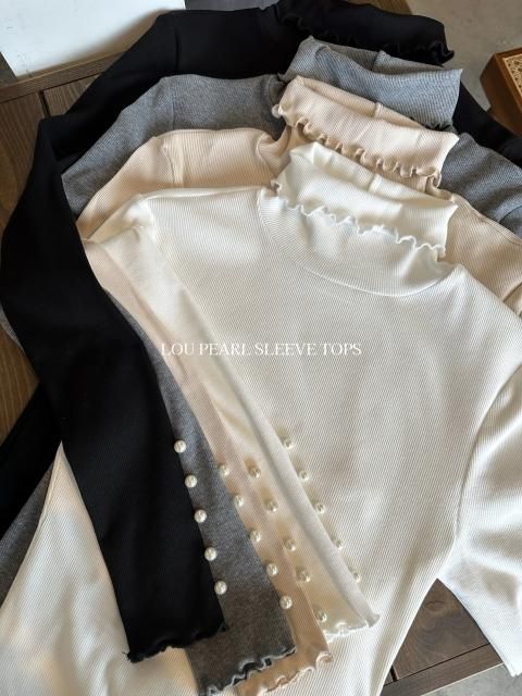 LOU PEARL SLEEVE TOPS