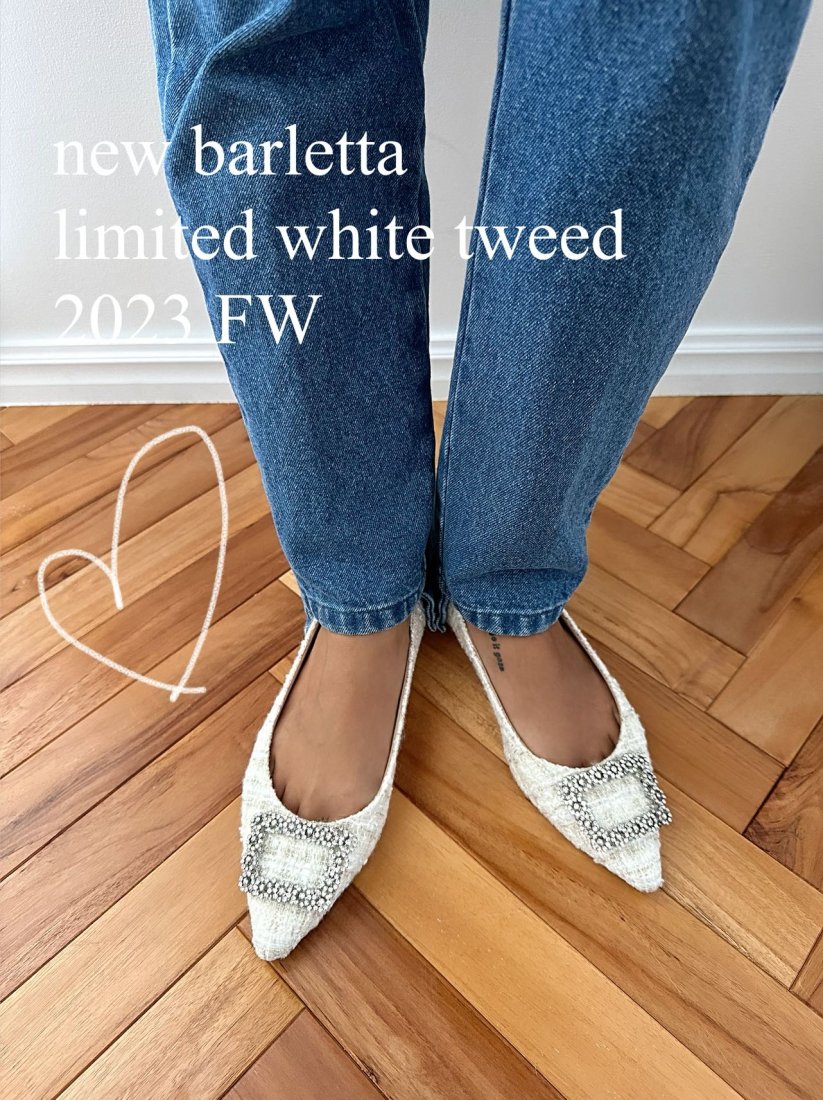 Barletta tweed limited white - BIRTHDAY BASH