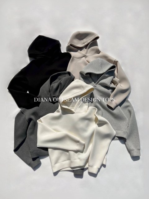  DIANA OUTSEAM DESIGN TOPS