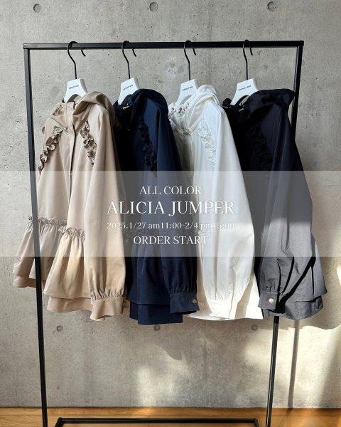 1/27am11:00ڸPRICEALICIA JUMPERù