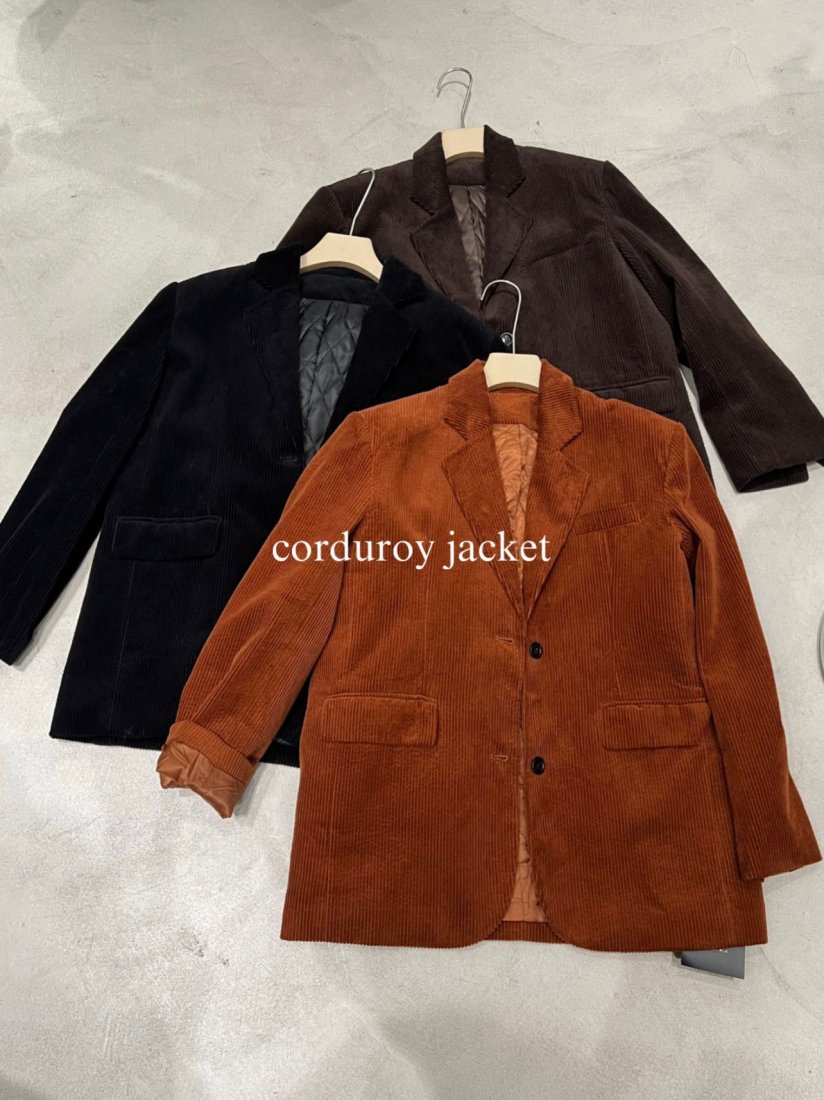 CORDUROY JACKET - BIRTHDAY BASH