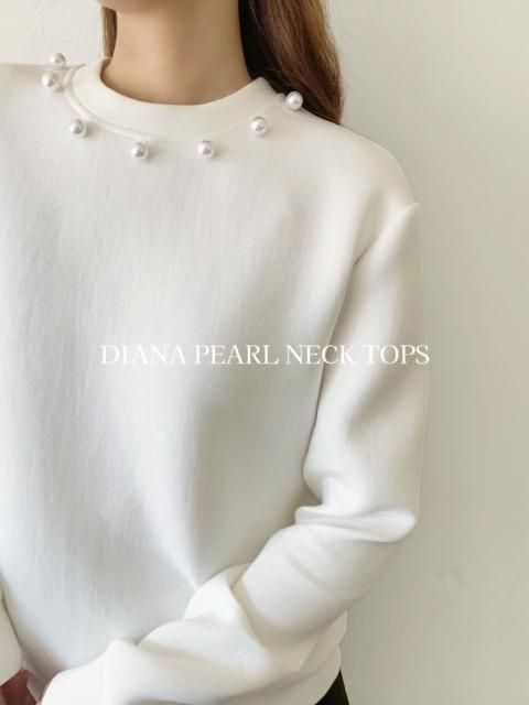 DIANA PEARL NECK TOPS