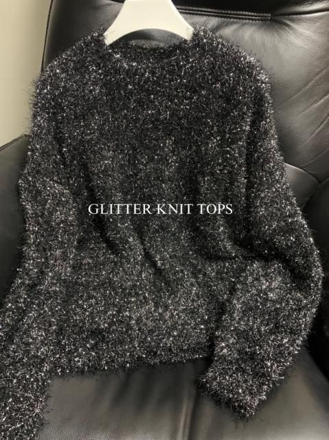 GLITTER KNIT TOPS