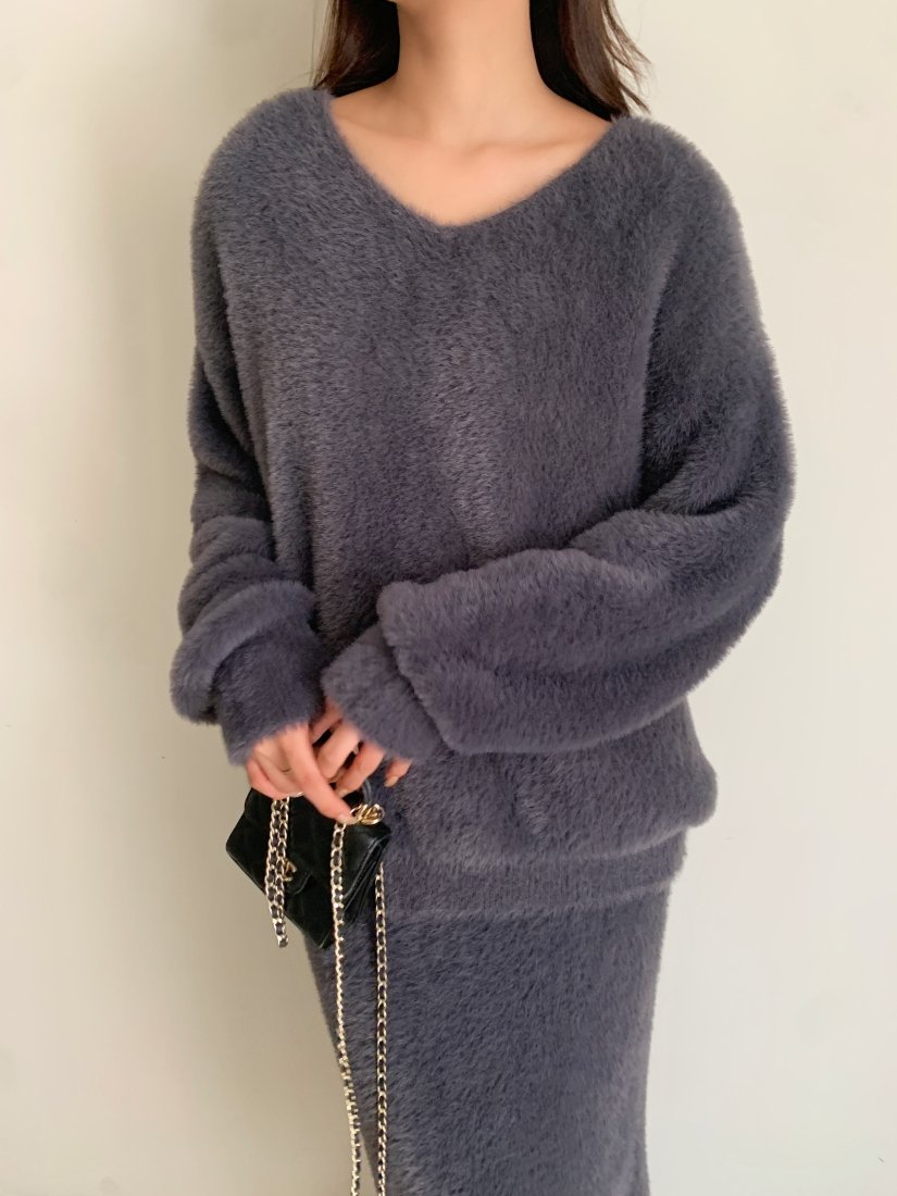 NK shaggy knit tops - BIRTHDAY BASH