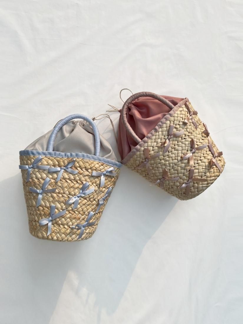 PASTEL RIBBON TOTE BAG - BIRTHDAY BASH
