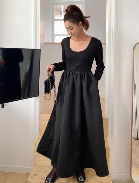 24SS GIULIA DRAMATIC DRESS