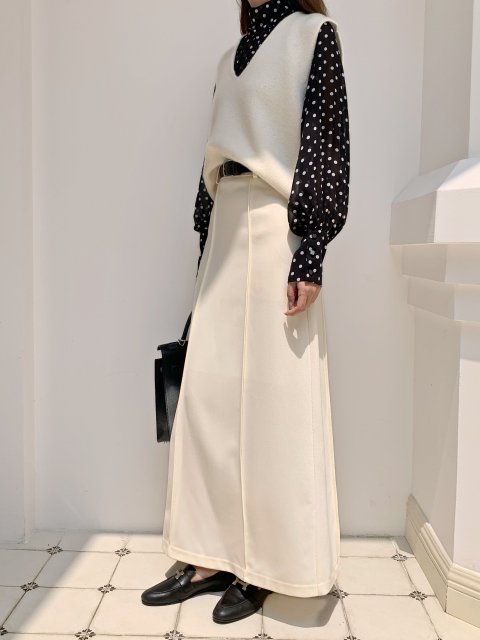 LOW WAIST LONG SKIRT