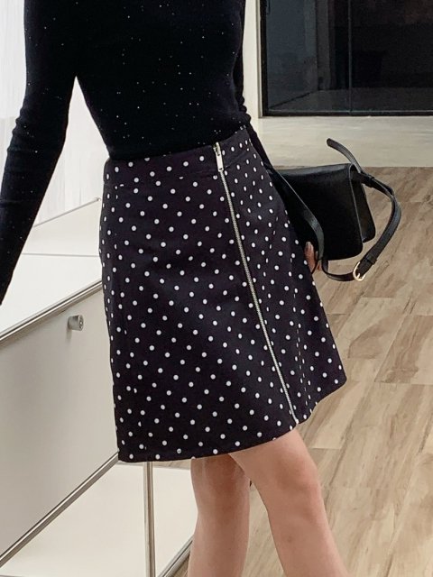 4WAY CENTER ZIPPER SKIRT