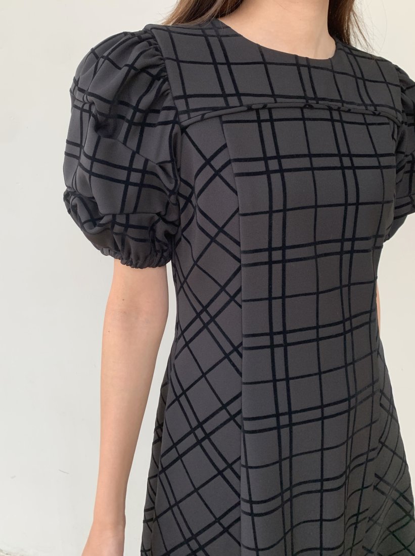 期間限定PRICE】 CHER PLAID A LINE DRESS - BIRTHDAY BASH