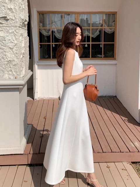 DIANA FLARE LONG DRESS