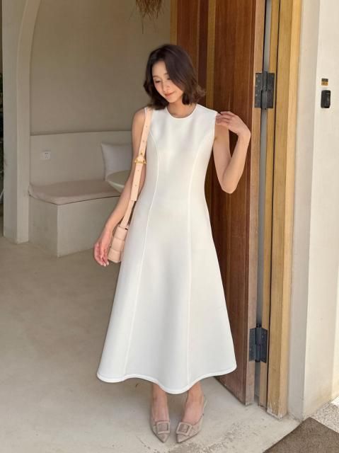 DIANA FLARE LONG DRESS