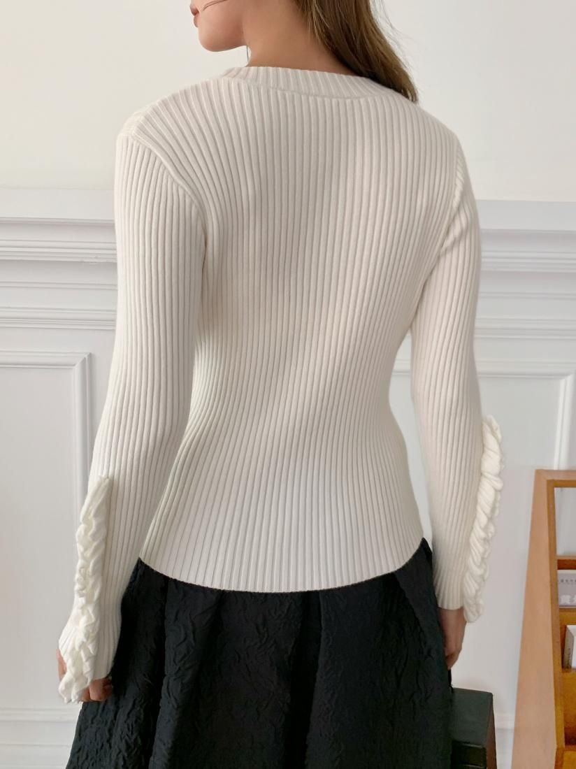 ホワイト モヘア フィッシュネットニット birthdeathバースデス ホワイト モヘア フィッシュネットニット birthdeathバースデス