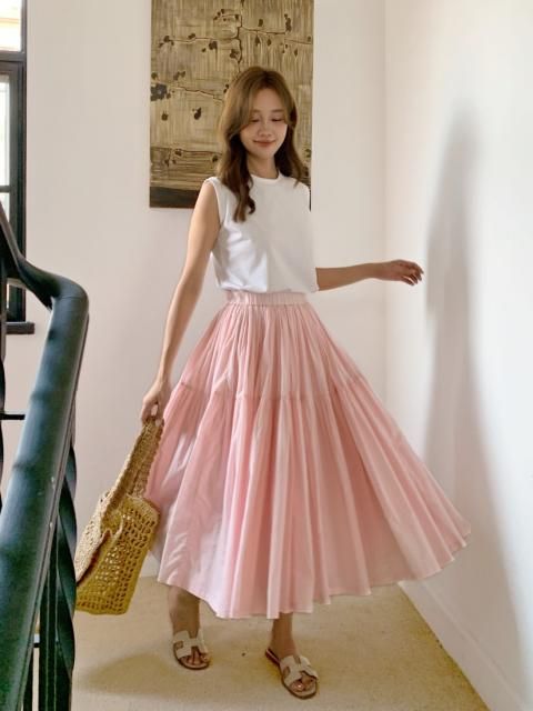 VOLUME TIERED SKIRT