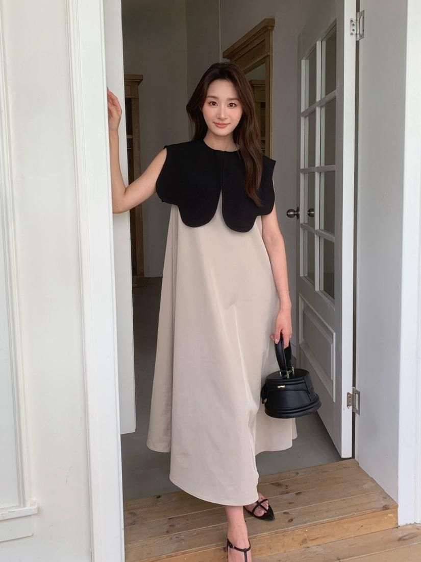 撥水加工】A LINE COLOR DRESS - BIRTHDAY BASH