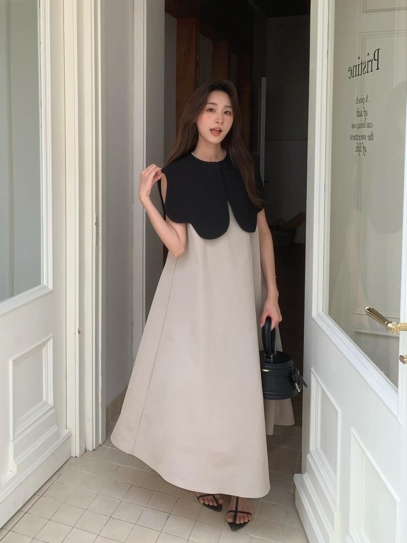 撥水加工】A LINE COLOR DRESS - BIRTHDAY BASH