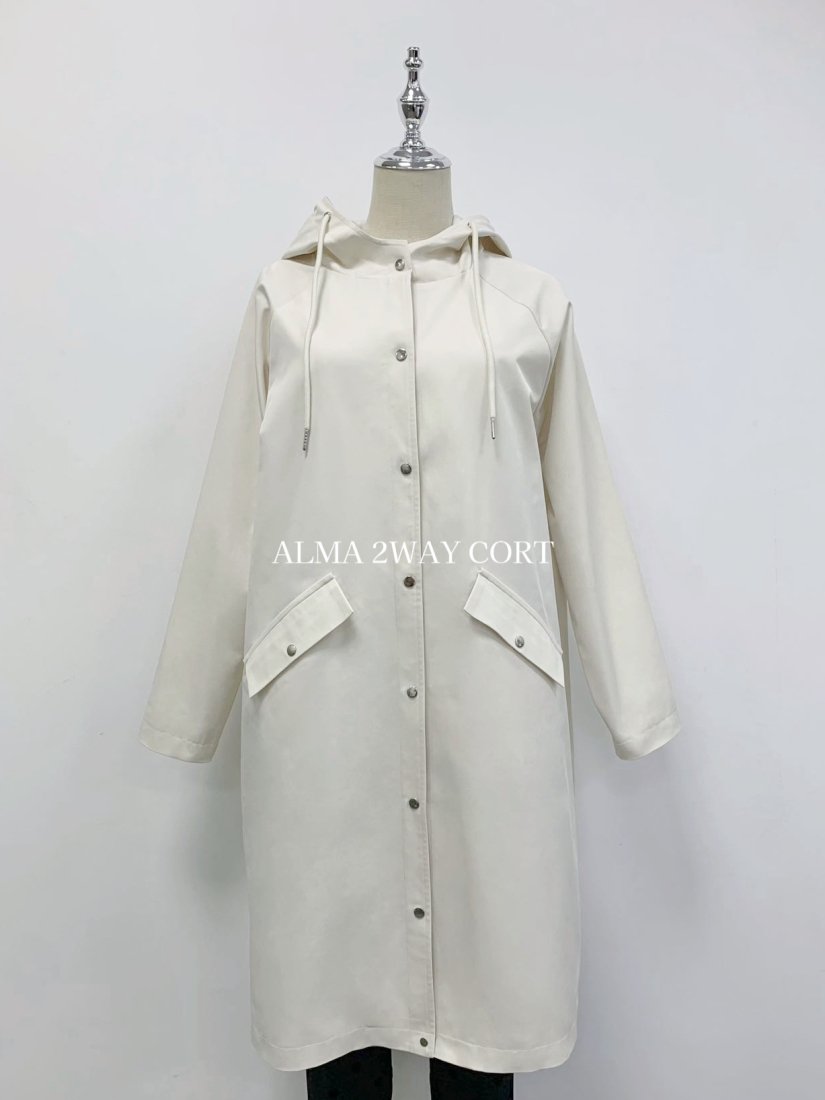 【撥水加工】ALMA 2WAY COAT - BIRTHDAY BASH