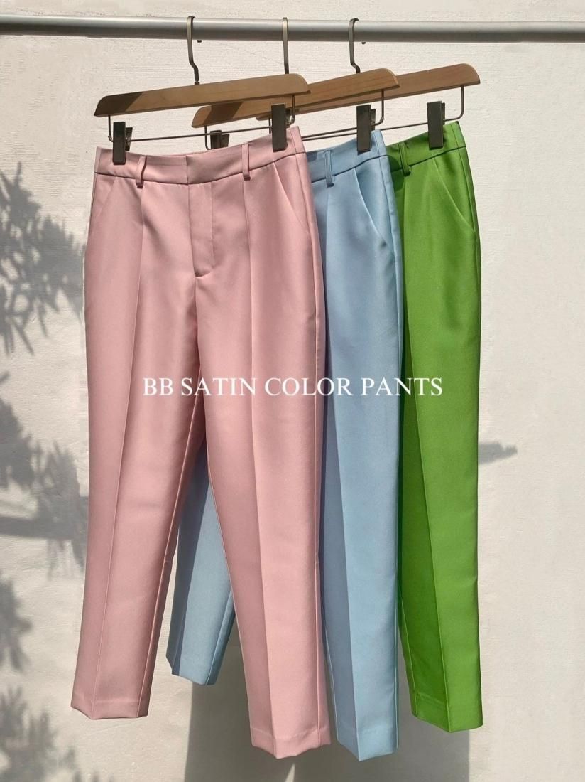 受注生産】BB SATIN COLOR PANTS - BIRTHDAY BASH