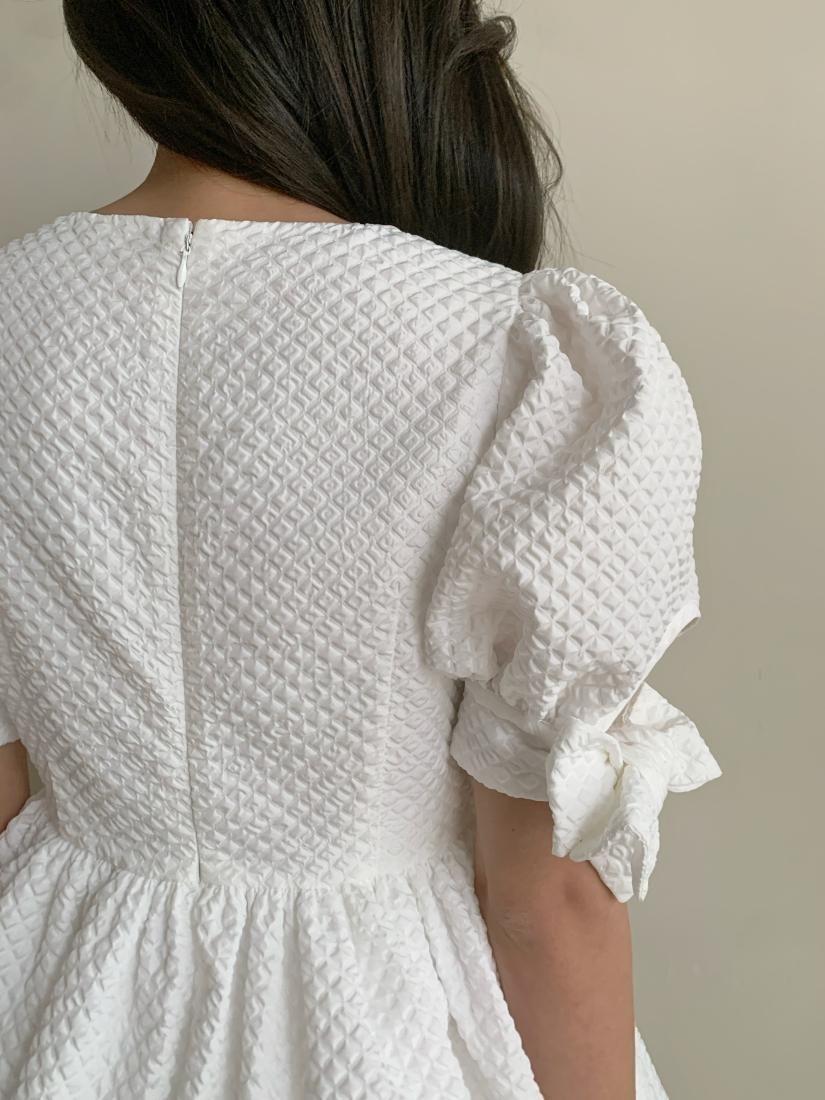 RIBBON VOLUME PUFF TOPS - BIRTHDAY BASH