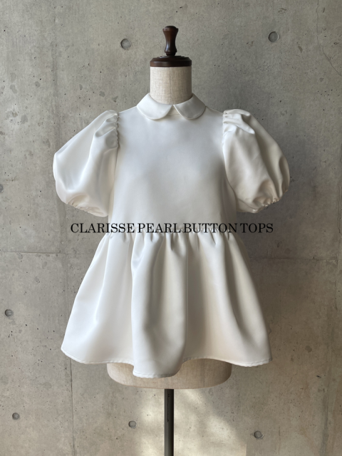 CLARISSE PEARL BUTTON TOPS