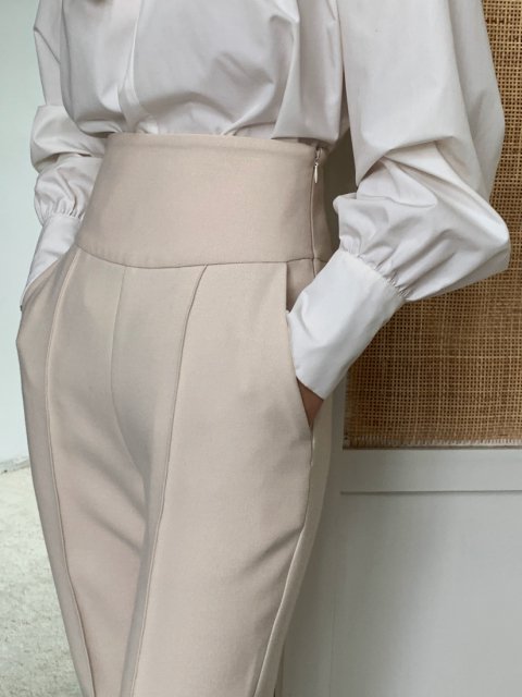 EMI PANTS STANDARD COLOR IVORY