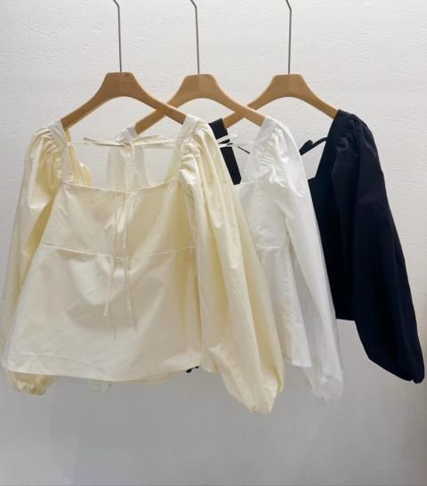 KR SQUARE NECK BS TOPS