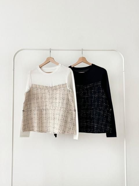 KR TWEED CORSET TOPS