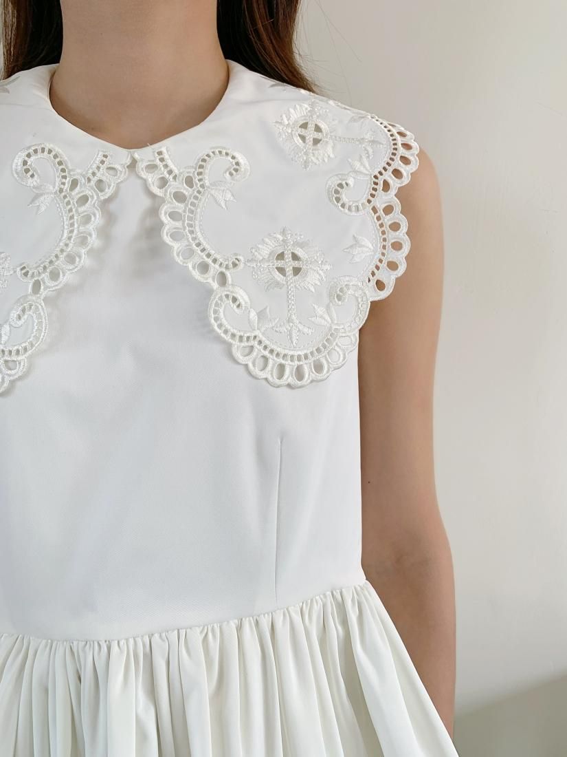 LACE COLLAR NS TOPS - BIRTHDAY BASH