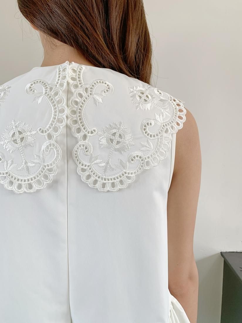 LACE COLLAR NS TOPS - BIRTHDAY BASH