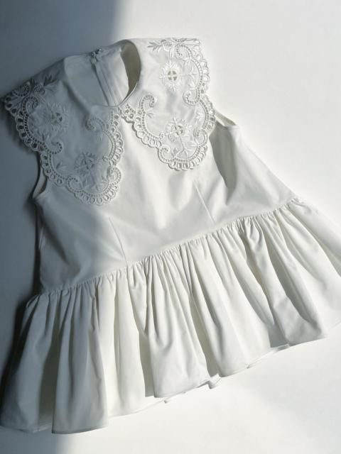 LACE COLLAR NS TOPS